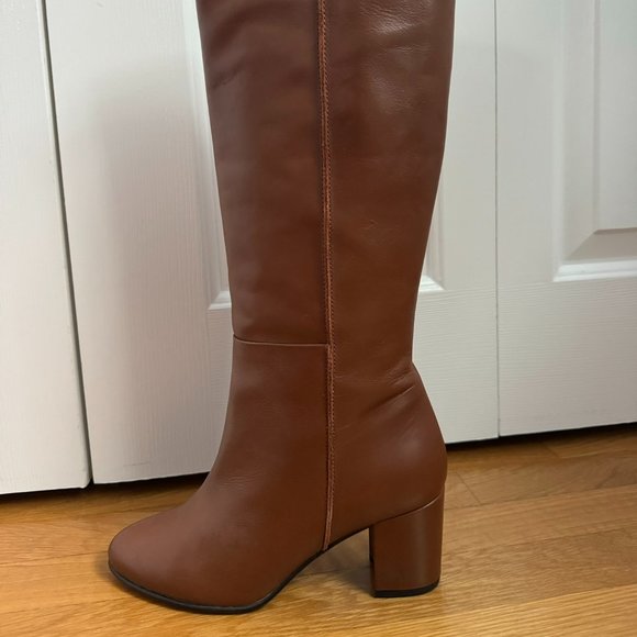 French Connection Renzo Leather Knee High Boot - Picture 2 of 8